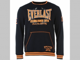 Everlast tmavomodrá mikina bez kapuce 100%polyester